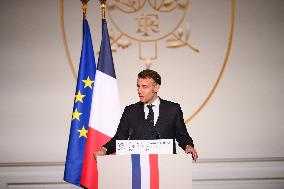 President Macron At 2026 Ambassadors Conference - Paris