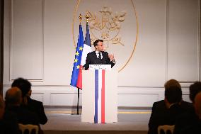 President Macron At 2026 Ambassadors Conference - Paris