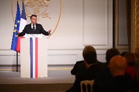 President Macron At 2026 Ambassadors Conference - Paris