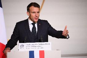 President Macron At 2026 Ambassadors Conference - Paris