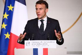 President Macron At 2026 Ambassadors Conference - Paris