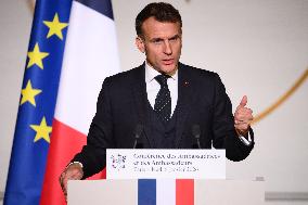 President Macron At 2026 Ambassadors Conference - Paris