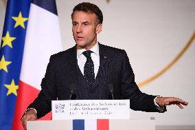 President Macron At 2026 Ambassadors Conference - Paris