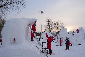 Sun Island International Snow Sculpture Art Expo - China