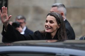Queen Letizia Presides Over International Journalism Awards - Madrid