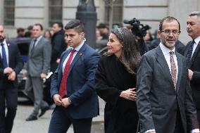 Queen Letizia Presides Over International Journalism Awards - Madrid