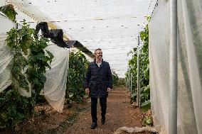 Pacheco Visits Farm Affected By 2024 DANA - Spain