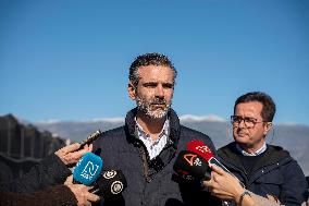 Pacheco Visits Farm Affected By 2024 DANA - Spain