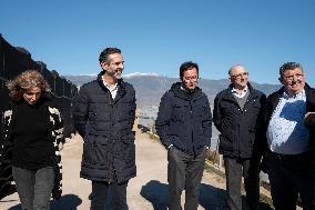 Pacheco Visits Farm Affected By 2024 DANA - Spain