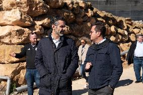 Pacheco Visits Farm Affected By 2024 DANA - Spain