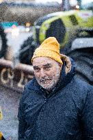 Several Dozen Farmers From The Coordination Rurale - Paris