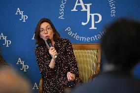 Amelie de Montchalin Speaks to Press - Paris