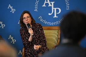 Amelie de Montchalin Speaks to Press - Paris