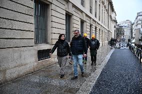 FNSEA and Coordination Rurale at The National Assembly - Paris