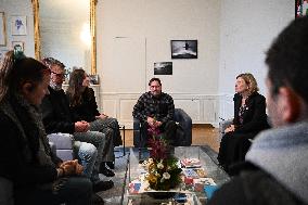 French National Assembly President Meets Farmers’ Union - Paris