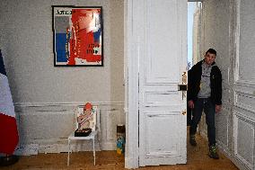 French National Assembly President Meets Farmers’ Union - Paris