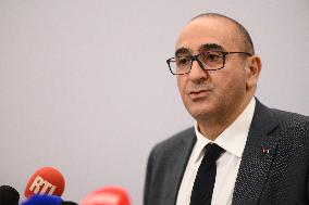 Laurent Nunez Press Conference - Paris