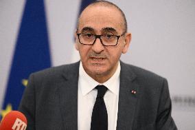 Laurent Nunez Press Conference - Paris