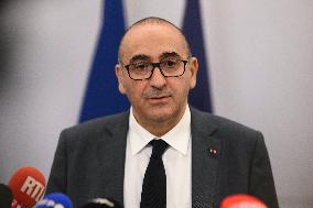 Laurent Nunez Press Conference - Paris