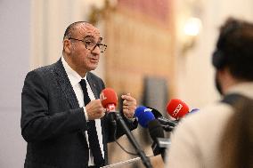 Laurent Nunez Press Conference - Paris