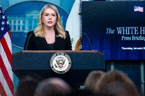 Vice President JD Vance SpeakS During WH Press Briefing
