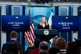 Vice President JD Vance SpeakS During WH Press Briefing