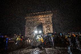 French farmers leaves Paris