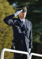 Police march in Tokyo to mark new year