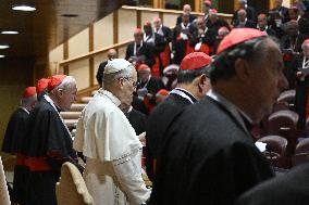 Pope Leo XIV Leads Extraordinary Consistory - Day 2 - Vatican