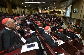 Pope Leo XIV Leads Extraordinary Consistory - Day 2 - Vatican