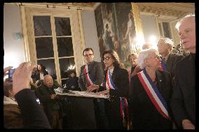 Rachida Dati At Epiphany Event - Paris