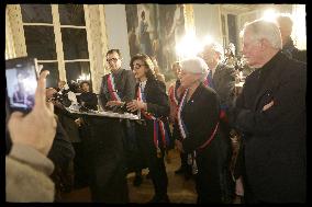 Rachida Dati At Epiphany Event - Paris