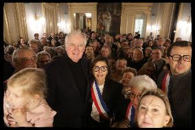 Rachida Dati At Epiphany Event - Paris