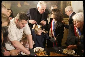 Rachida Dati At Epiphany Event - Paris