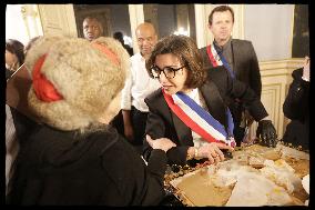 Rachida Dati At Epiphany Event - Paris