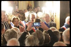 Rachida Dati At Epiphany Event - Paris