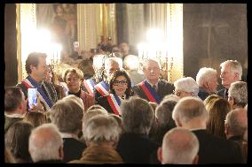 Rachida Dati At Epiphany Event - Paris