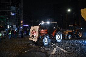 Confederation Paysanne Farmers Protest - Paris