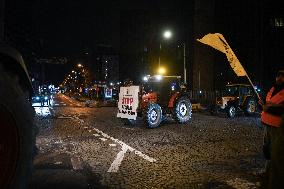 Confederation Paysanne Farmers Protest - Paris