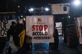 Confederation Paysanne Farmers Protest - Paris