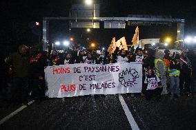 Confederation Paysanne Farmers Protest - Paris