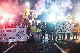 Confederation Paysanne Farmers Protest - Paris