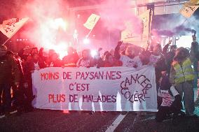 Confederation Paysanne Farmers Protest - Paris
