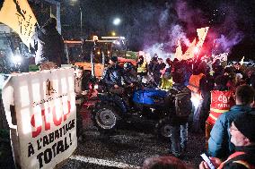 Confederation Paysanne Farmers Protest - Paris