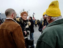 Farmers Protest In Front Of The National Assembly - Paris