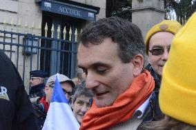 Farmers Protest In Front Of The National Assembly - Paris