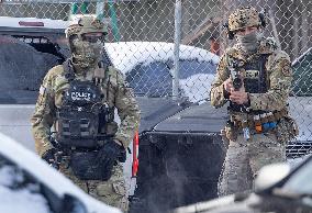 Memorial After Fatal Shooting - Minneapolis