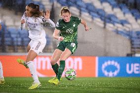 UEFA Women's Champions League - Real Madrid v Wolfsburgo