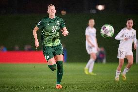 UEFA Women's Champions League - Real Madrid v Wolfsburgo