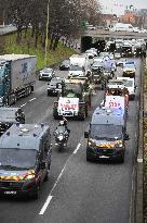 Confederation Paysanne Farmers Protest - Paris
